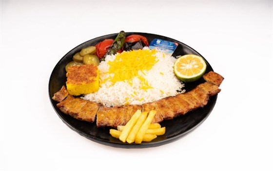 چلو کباب چنجه